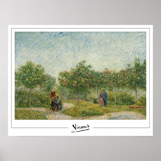 Vincent Van Gogh Zedign Art Poster #35-2 (Front)