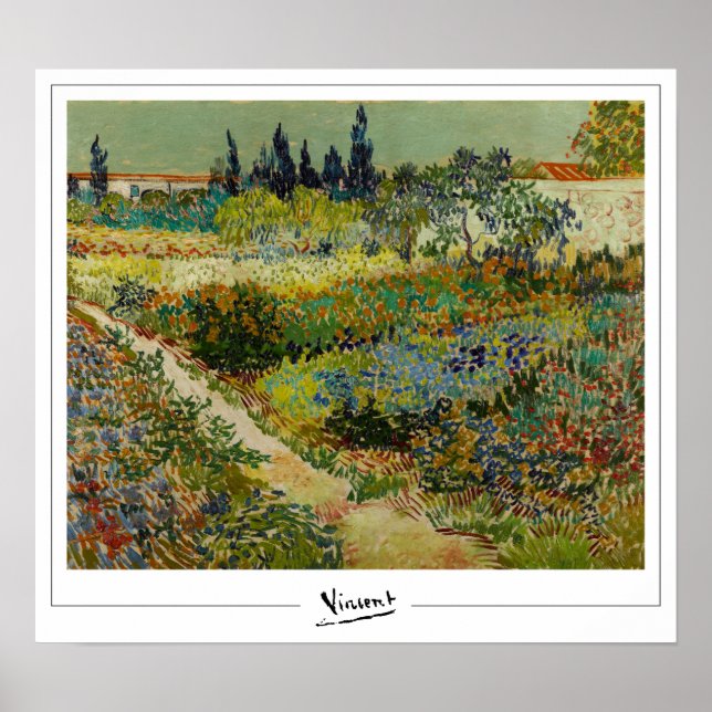 Vincent Van Gogh Zedign Art Poster #6-2 (Front)