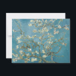 Vincent van Gogh's Almond blossom (1890) Postcard<br><div class="desc">Almond Blossom (1890) by Vincent van Gogh is a beautiful and serene painting that celebrates the arrival of spring. Created in Saint-Rémy-de-Provence, France, this piece was a gift for his newborn nephew, Vincent Willem, the son of his brother Theo. The painting features delicate almond tree branches set against a bright...</div>