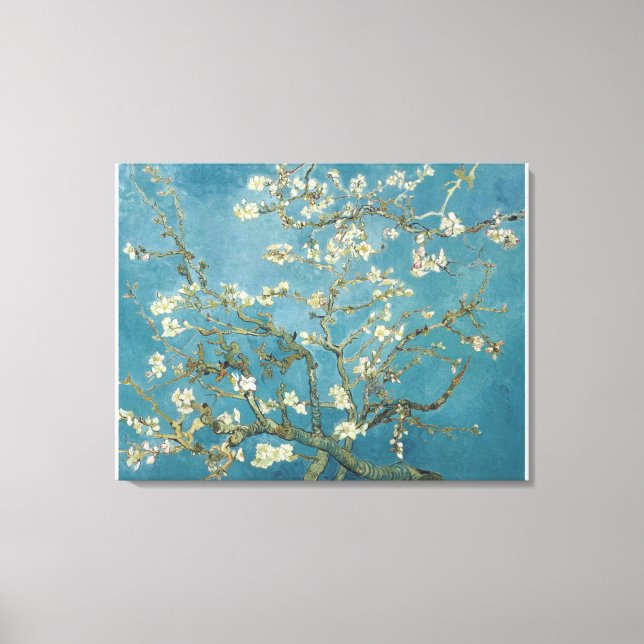 Vincent van Gogh's Almond blossom Canvas Print (Front)