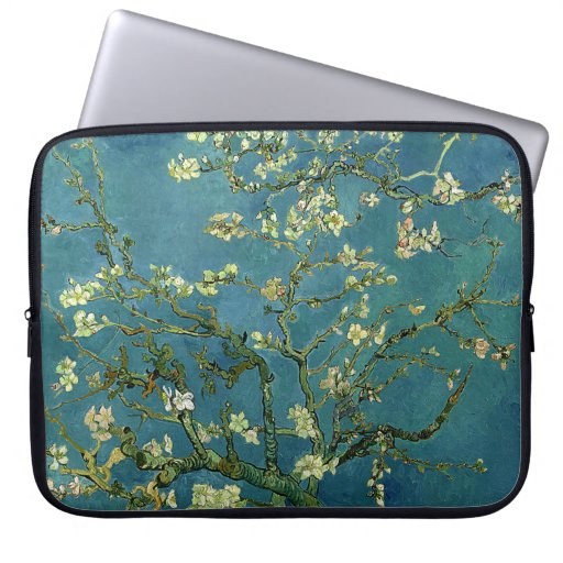 Image of Vincent van Gogh's Almond Blossom Laptop Sleeve