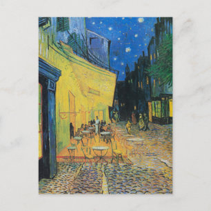 Vincent van Gogh's Café Terrace at Night (1888) Postcard