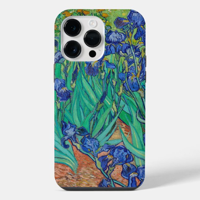 Vincent Van Gogh's Irises  iPhone Case (Back)