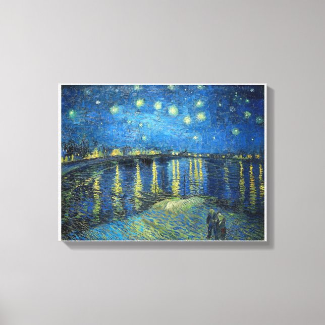 Vincent van Gogh's Starry Night  Canvas Print (Front)