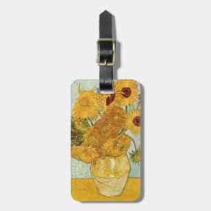Vincent van Gogh's Stilleben mit 12 Sonnenblumen Luggage Tag