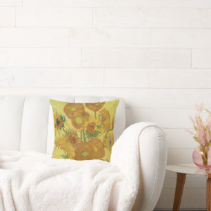 Vincent van Gogh's Sunflowers (1888) Cushion