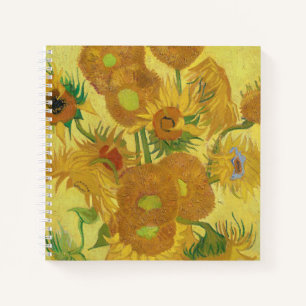 Vincent van Gogh's Sunflowers (1888) Notebook