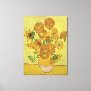 Vincent van Gogh's Sunflowers Canvas Print