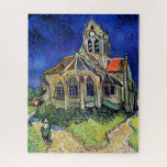 Vincent van Gogh's The Church at Auvers Jigsaw Puzzle<br><div class="desc">"The Church at Auvers" is one of the famous paintings created by Vincent van Gogh in 1890, just a few weeks before his death. It depicts the Notre-Dame de l'Assomption, a church in the small French village of Auvers-sur-Oise, where van Gogh spent the last months of his life. The painting...</div>