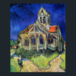 Vincent van Gogh's The Church at Auvers Poster<br><div class="desc">"The Church at Auvers" is one of the famous paintings created by Vincent van Gogh in 1890, just a few weeks before his death. It depicts the Notre-Dame de l'Assomption, a church in the small French village of Auvers-sur-Oise, where van Gogh spent the last months of his life. The painting...</div>