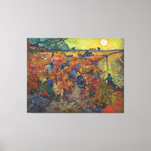 Vincent van Gogh's The Red Vineyard Canvas Print