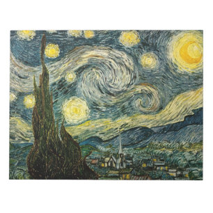 Vincent van Gogh's The Starry Night (1889) Notepad