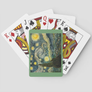 Vincent van Gogh's The Starry Night (1889) Playing Cards