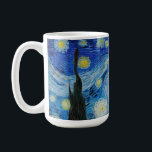 Vincent Van Gogh's The Starry Night Coffee Mug<br><div class="desc">Immerse yourself in the mesmerising beauty of Vincent Van Gogh's The Starry Night with this high-quality reproduction art print. Own a piece of art history and let the brilliance of Van Gogh's masterpiece illuminate your surroundings.</div>