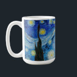 Vincent Van Gogh's The Starry Night Coffee Mug<br><div class="desc">Immerse yourself in the mesmerising beauty of Vincent Van Gogh's The Starry Night with this high-quality reproduction art print. Own a piece of art history and let the brilliance of Van Gogh's masterpiece illuminate your surroundings.</div>