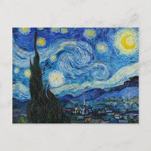 Vincent Van Gogh's The Starry Night Postcard