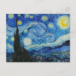 Vincent Van Gogh's The Starry Night Postcard