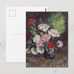 Vincent van Gogh's Vase with Carnations (1886) Postcard