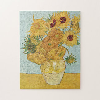 Vincent van Gogh's Vase with Twelve Sunflowers  Jigsaw Puzzle