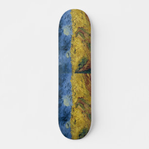 Vincent van Gogh's Wheat Field with Crows (1890) Skateboard
