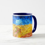 Vincent van Gogh's Wheatfield with Crows (1890)  Mug<br><div class="desc">Vincent van Gogh's last landscape work is now displayed on a mug. For those who love art and Vincent van Gogh.</div>