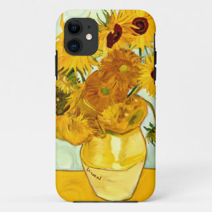 Vincent Van Gogh's Yellow Sunflower Painting 1888 iPhone 11 Case
