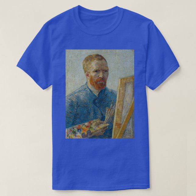 Vincent Vangogh SPortrait T-Shirt (Design Front)