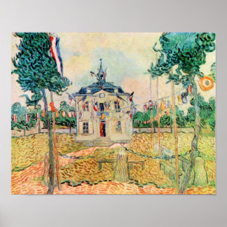 Vincent Willem van Gogh-14 July in Auvers Poster