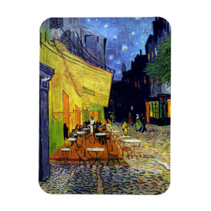 Vincent Willem van Gogh - Cafe Terrace at Night Magnet