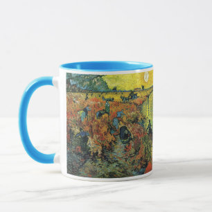 Vincent Willem Van Gogh , Red vineyards Mug