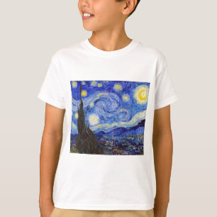 Vincent Willem van Gogh , "Starry Night" T-Shirt