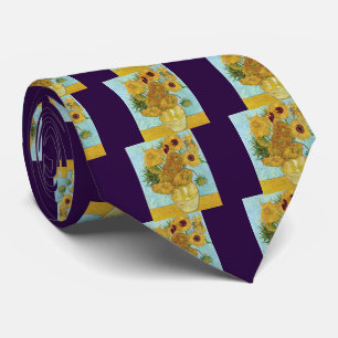 Vincent Willem van Gogh , “ Sunflowers ” Tie