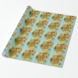 Vincent Willem van Gogh , "Sunflowers" Wrapping Paper