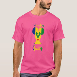 Vincentian Queen St Vincent Grenadines Flag Afro R T-Shirt