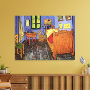 Vincent's Bedroom in Arles by Vincent van Gogh Canvas Print
