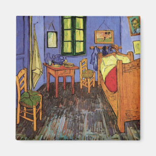 Vincent's Bedroom in Arles by Vincent van Gogh Magnet