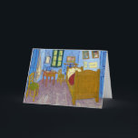 Vincent's Bedroom in Arles | Van Gogh | Card<br><div class="desc">Vincent's Bedroom in Arles is a 1888 painting by Vincent Van Gogh.</div>
