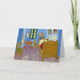Vincent's Bedroom in Arles Van Gogh Card