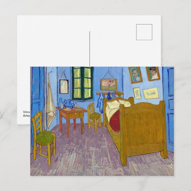 Vincent's Bedroom in Arles | Van Gogh | Postcard (Front/Back)