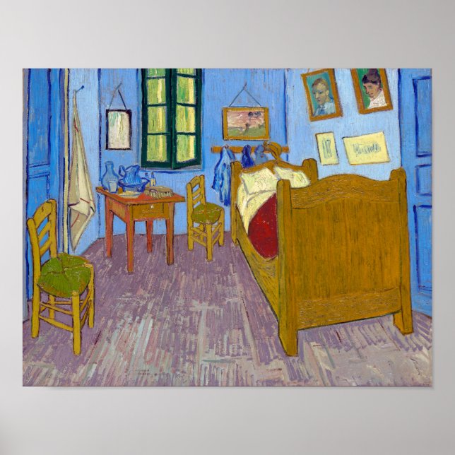 Vincent's Bedroom in Arles | Van Gogh | Poster (Front)