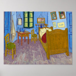 Vincent's Bedroom in Arles Van Gogh Poster