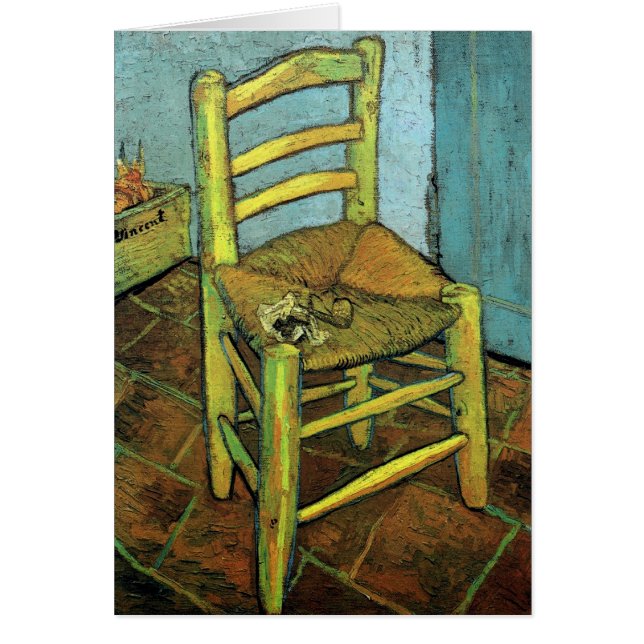 Vincent's Chair & His Pipe Van Gogh Fine Art (Front)