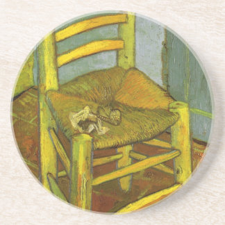 Vincent's Chair with His Pipe by van Gogh Coaster
