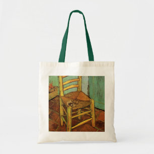 Vincent's Chair with His Pipe by Vincent van Gogh Tote Bag