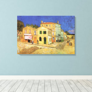 Vincent's House in Arles by Vincent van Gogh Canvas Print