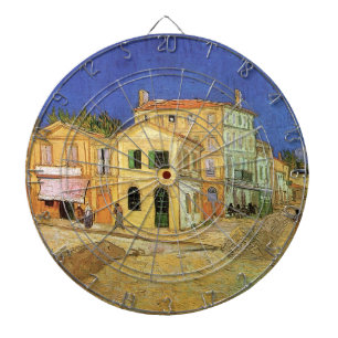 Vincent's House in Arles by Vincent van Gogh Dartboard
