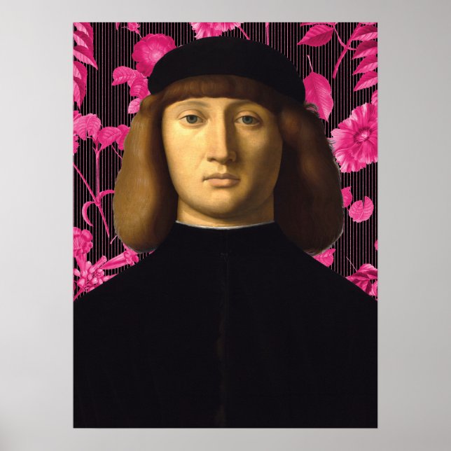 Vincenzo Catena, Portrait of a Young Man Poster (Front)