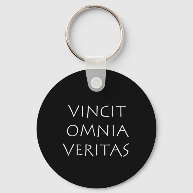 Vincit omnia veritas key ring (Front)