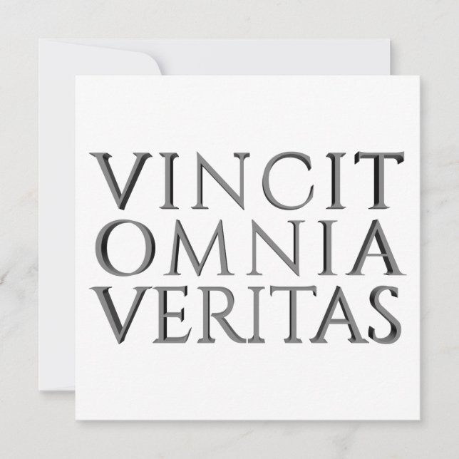 VINCIT OMNIA VERITAS - Light (Front)