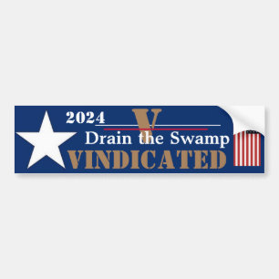 Vindicated Bumper Sticker